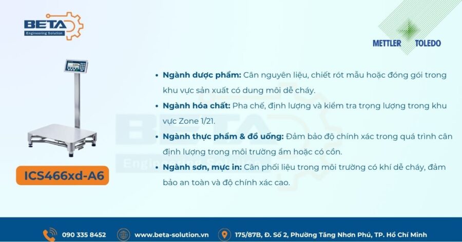 Ứng dụng Cân bàn điện tử ICS466xd-A6